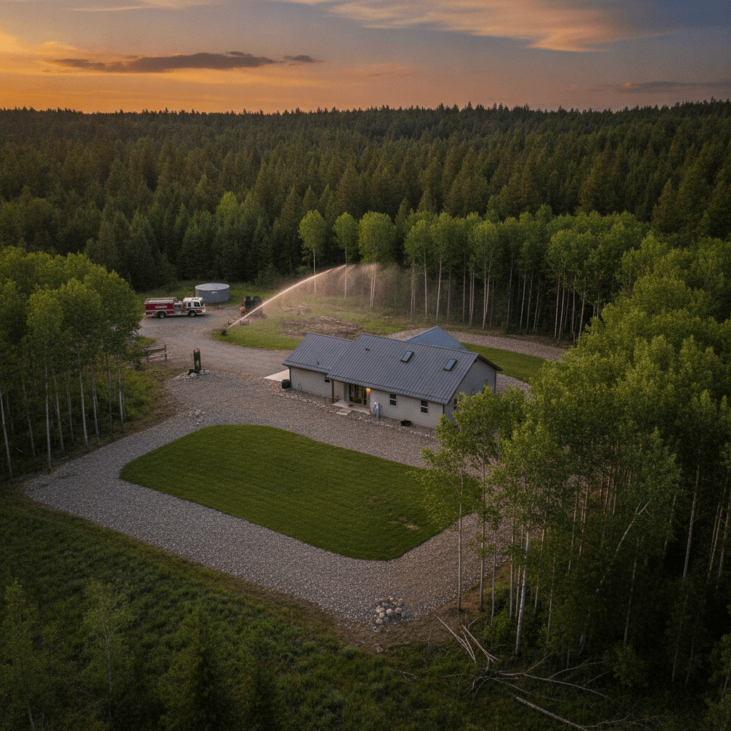 Wildfire Threat Mitigated for Rural Properties